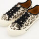 White Meon Leopard Trainers - Image 3 - please select to enlarge image