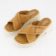 Brown Leather Coast Cross Sandals - Image 3 - please select to enlarge image