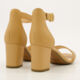 Camel Leather Deva Mae Heeled Sandals - Image 2 - please select to enlarge image