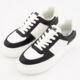 Black & White Platform Trainers - Image 3 - please select to enlarge image