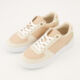 Rose Leather Court Trainers - Image 3 - please select to enlarge image