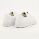 White Leather Slip On Trainers - Image 2 - please select to enlarge image