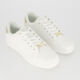 White Quilted Trainers - Image 1 - please select to enlarge image