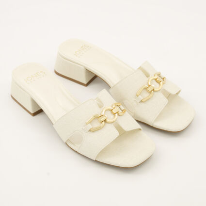 Bone White Unsa Sandals - TK Maxx UK