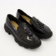 Black Chunky Loafers - Image 1 - please select to enlarge image