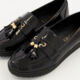 Black Tassel Loafers - Image 3 - please select to enlarge image