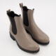 Taupe Leather Chelsea Boots - Image 1 - please select to enlarge image