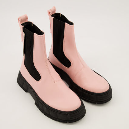 Pink Apple 1997 Chelsea Boots - Image 1 - please select to enlarge image