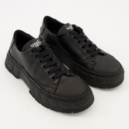Black Appleskin Trainers - Image 1 - please select to enlarge image