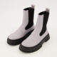 Grey Myst Flat Ankle Boots  - Image 3 - please select to enlarge image