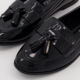 Black Tassel Patent Loafers - Image 3 - please select to enlarge image