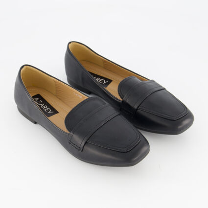 Black Basic Loafers - Image 1 - please select to enlarge image
