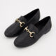Black Leather Snaffle Loafers  - Image 3 - please select to enlarge image