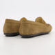 Castanho Suede Penny Loafers - Image 2 - please select to enlarge image