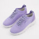 Lilac Suede Panel Trainers  - Image 3 - please select to enlarge image