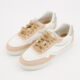 White & Peach Jaysen Trainers - Image 3 - please select to enlarge image
