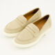 Beige Suede Loafers  - Image 3 - please select to enlarge image