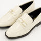 Cream Sharas Loafers - Image 3 - please select to enlarge image