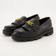 Black Patent Loafers - Image 3 - please select to enlarge image
