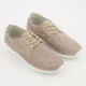 Taupe Metallic Leather Shoes  - Image 1 - please select to enlarge image