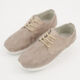 Taupe Metallic Leather Shoes  - Image 3 - please select to enlarge image