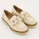 Beige Chain Loafers - Image 1 - please select to enlarge image