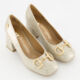 Gold Tone ZC Court Shoes - Image 1 - please select to enlarge image