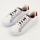 White Leather Daily Trainers - Image 3 - please select to enlarge image