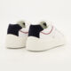 White Leather Court Trainers - Image 2 - please select to enlarge image