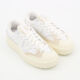 White Leather CT302 Trainers  - Image 1 - please select to enlarge image