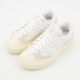 White Leather CT302 Trainers  - Image 3 - please select to enlarge image