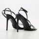 Black Desire Heeled Sandals  - Image 2 - please select to enlarge image