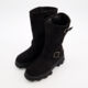 Black Biker Ankle Boots - Image 3 - please select to enlarge image