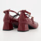 Bordeaux Patent Mary Jane Shoes - Image 2 - please select to enlarge image