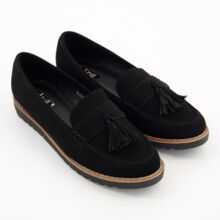 Black Samson Tassle Loafers