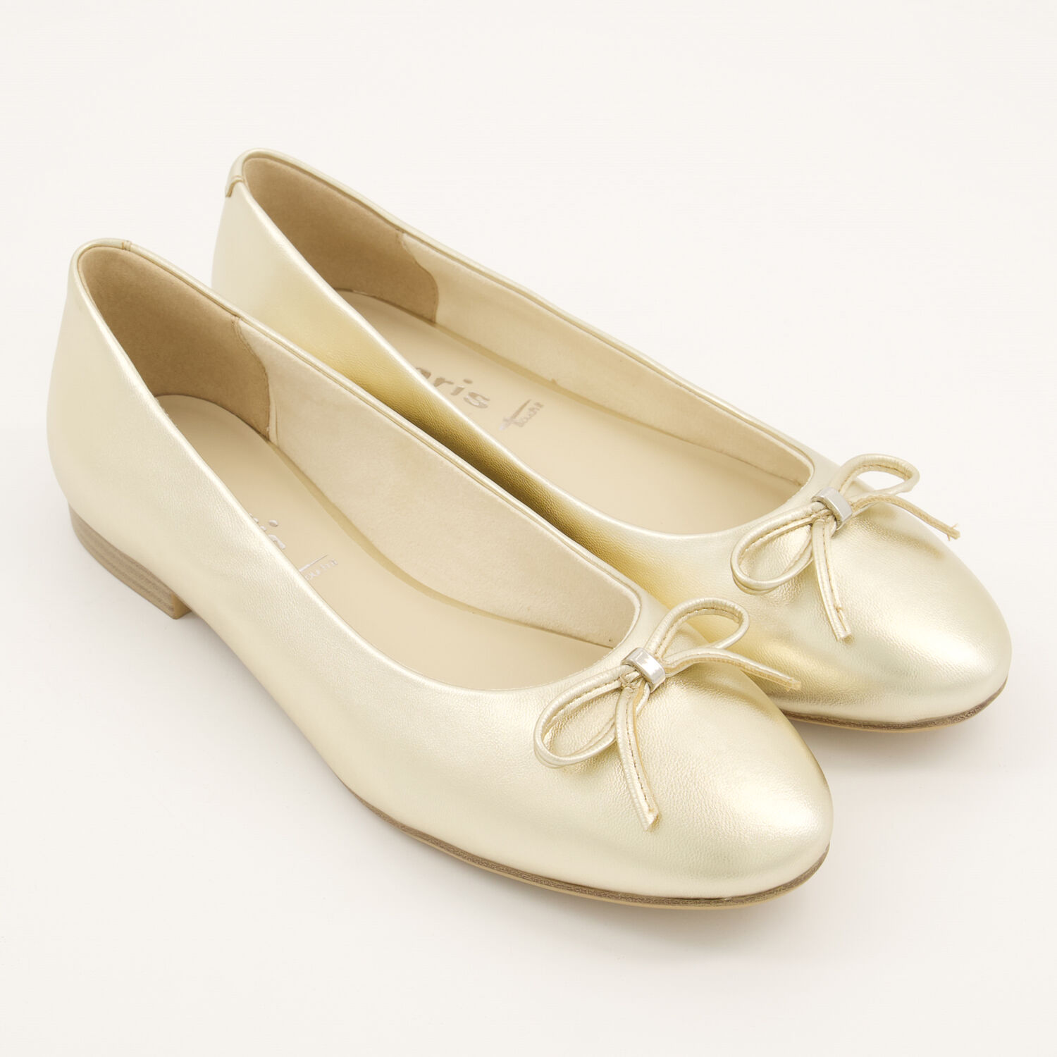 Gold Ballet Shoes TK Maxx UK - Main Image