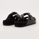 Black Leather Ellie Sandals - Image 2 - please select to enlarge image