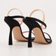 Black Fantasia Strap Detail Heels  - Image 2 - please select to enlarge image