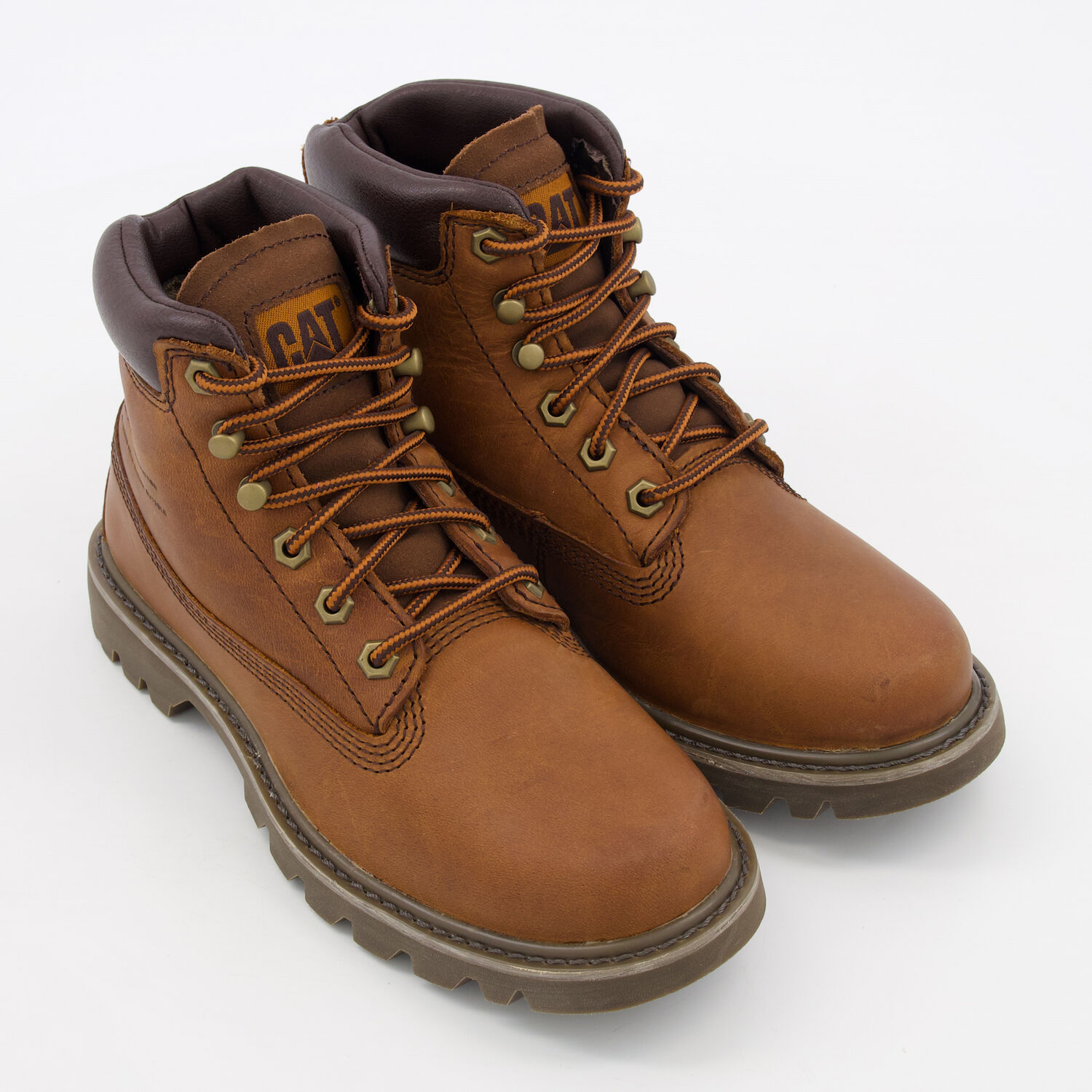 Brown Leather Bruiser Walking Boots TK Maxx UK