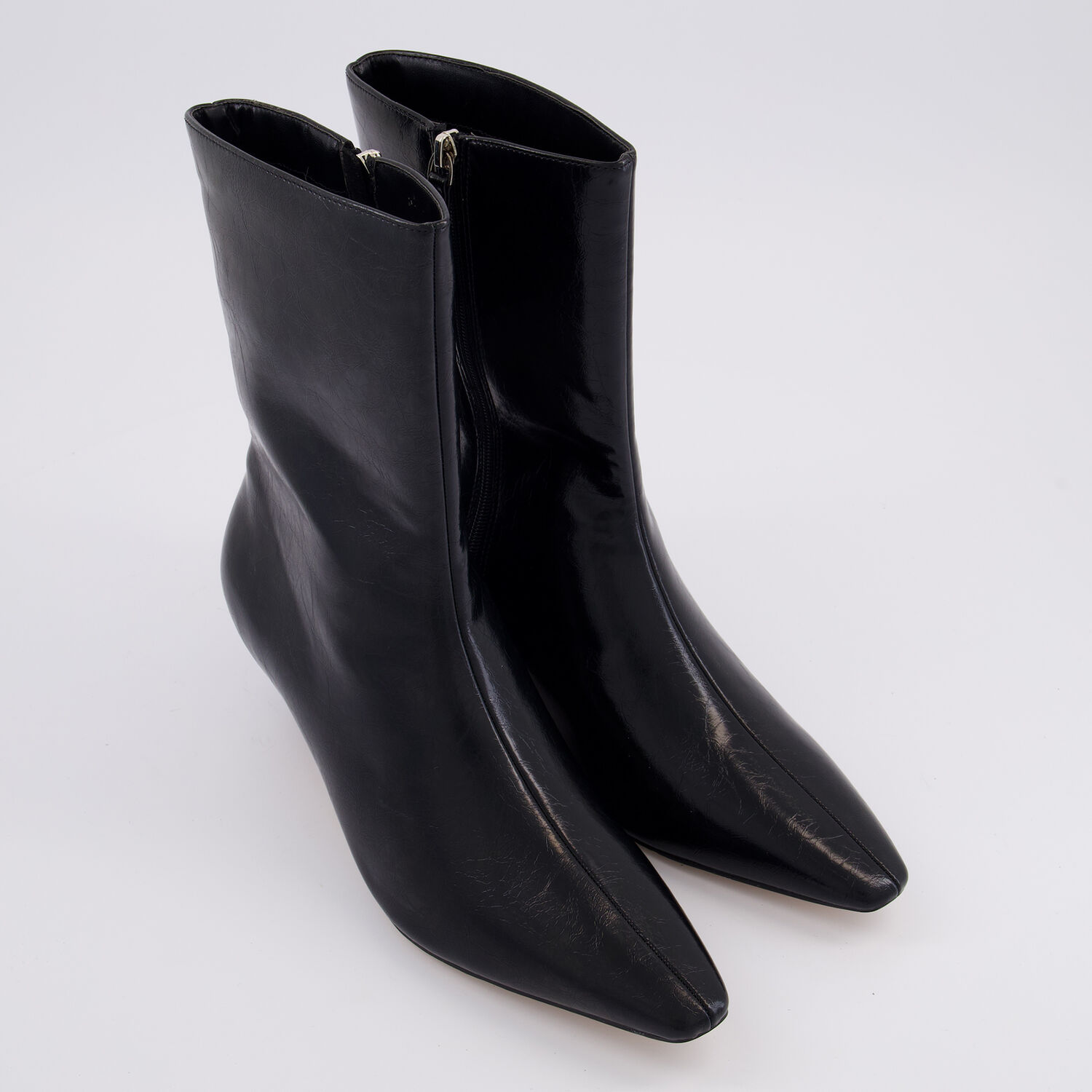 Ankle Boots Miss Kg Jones Boots Leather Chelsea Block Heel Ankle