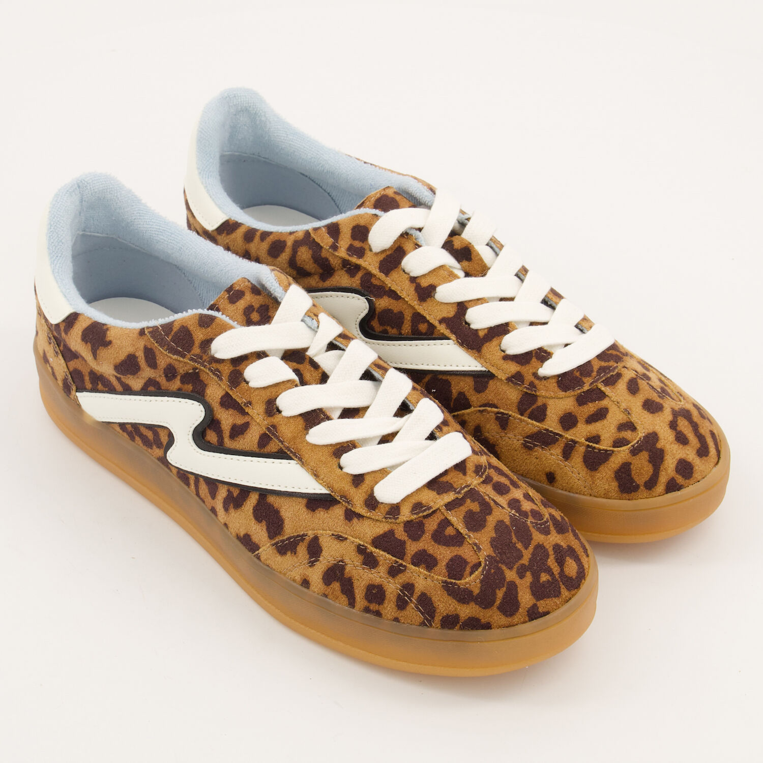 Brown Black Leopard Patterned Trainers TK Maxx UK
