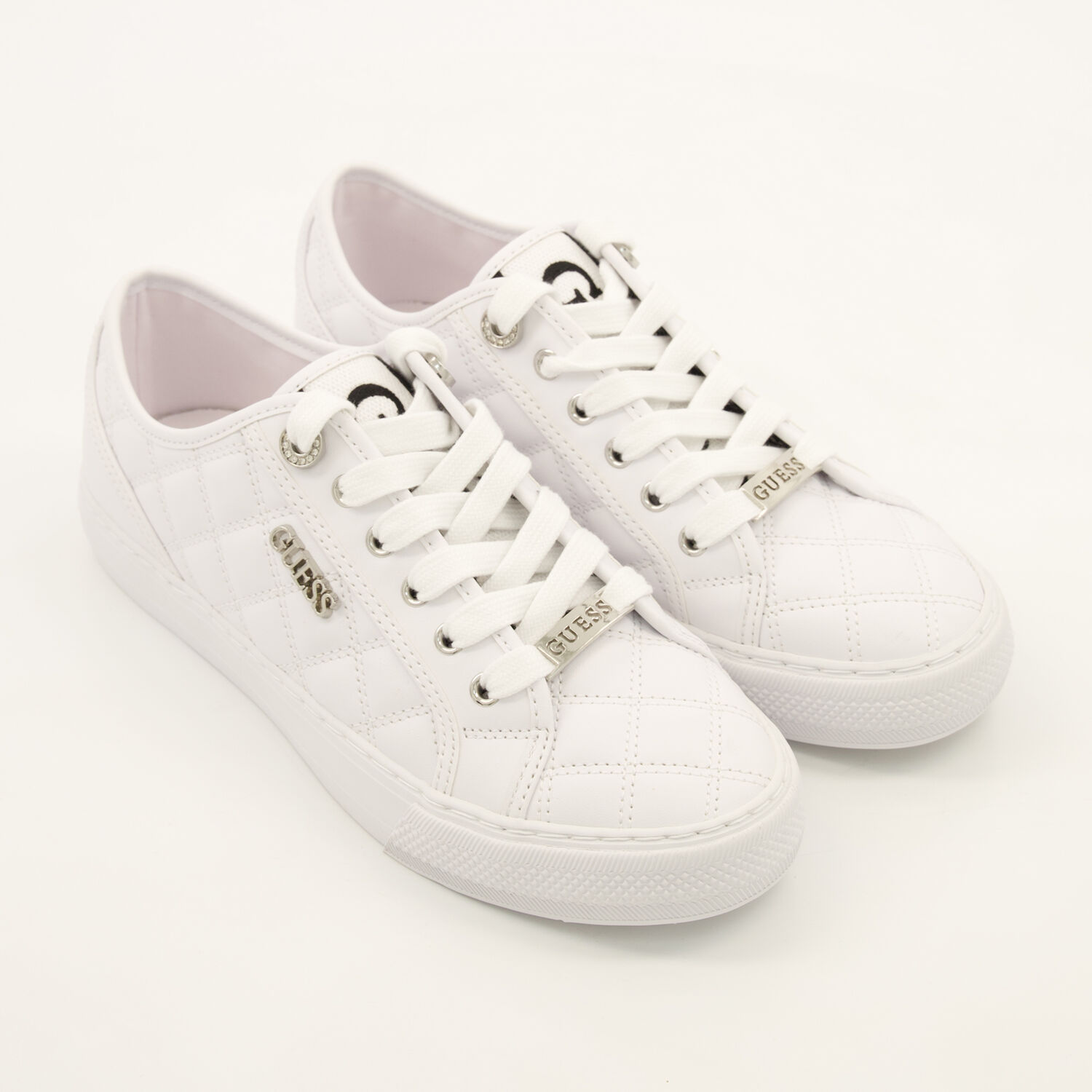 Sneakers Tk Maxx Wedge Trainers White Leather Trainers TK Maxx UK