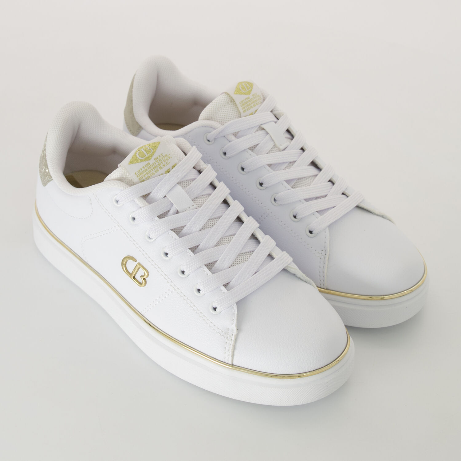 White Glitter Elegant Trainers TK Maxx UK1