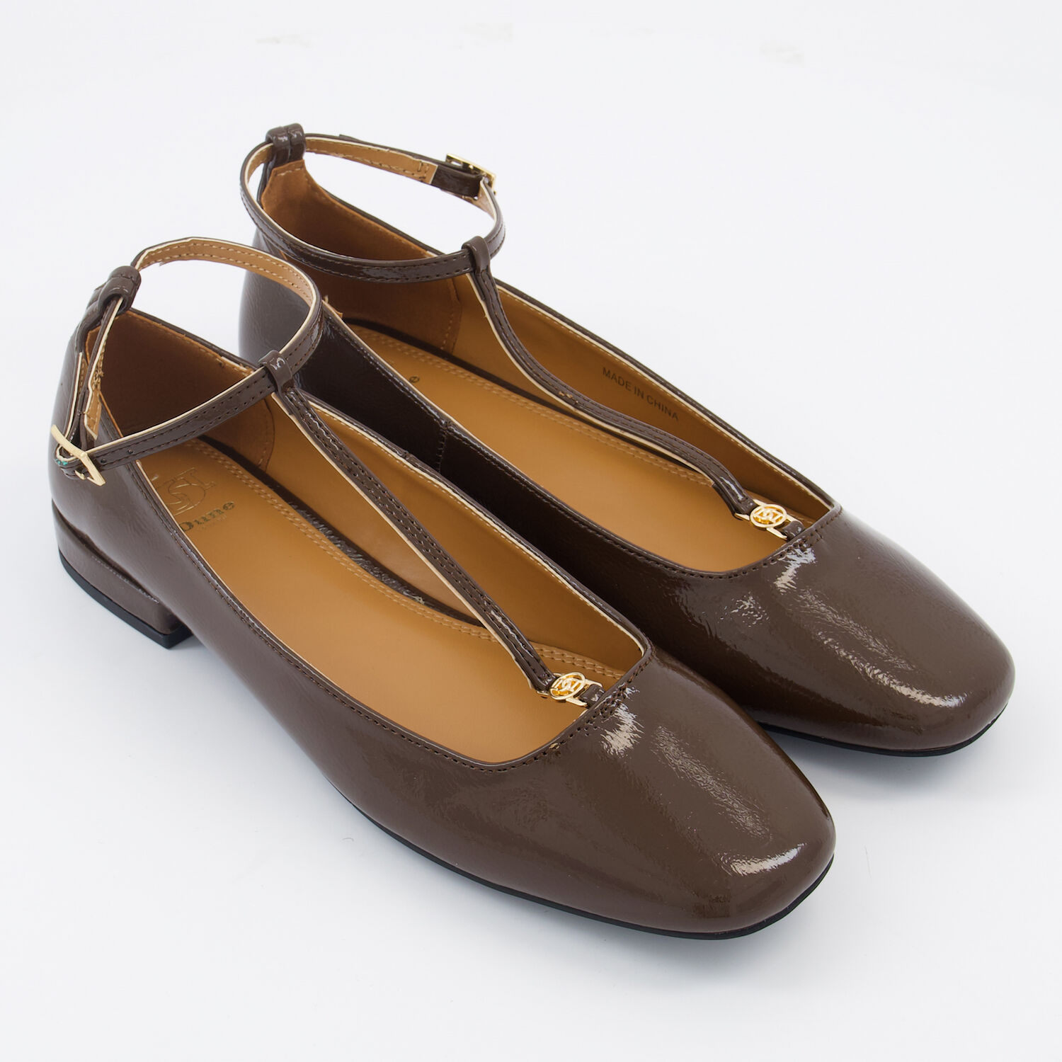 Brown Hessio Ballet Flats TK Maxx UK