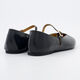 Black Patent Heffi Mary Jane Ballet Flats - Image 2 - please select to enlarge image