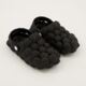 Black Bubble Sandals - Image 1 - please select to enlarge image