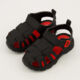 Black Basic Sandals - Image 3 - please select to enlarge image