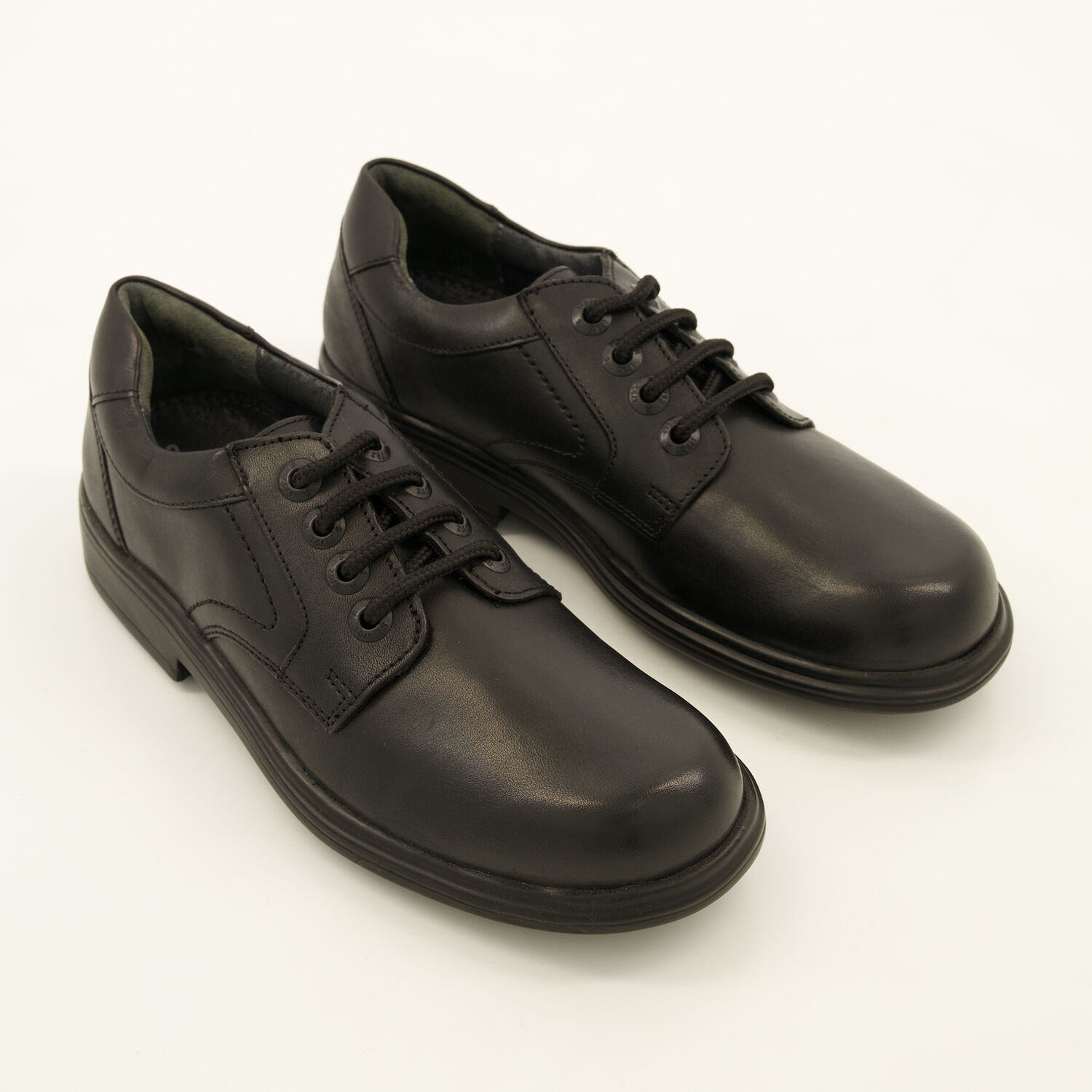 Black Isaac Leather Shoes TK Maxx UK - Main Image