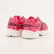 Pink Glitter Panel Trainers  - Image 2 - please select to enlarge image