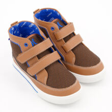 Tan & Blue Tedd T Trainers